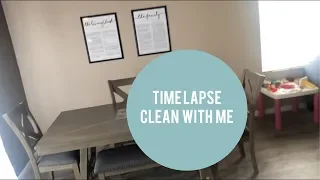 Time Lapse Clean With Me // Tidying Up // No Talking// SAHM
