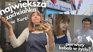 Moja największa zachcianka w Korei! Pierwszy kebab mojego męża - reakcja. Vlog z zagranicy