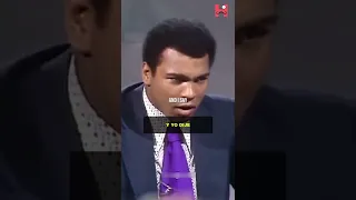 MUHAMMAD ALI habla sobre su pelea en el CONGO contra GEORGE FOREMAN #shorts #boxeo #muhammadali