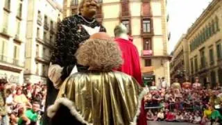 Germandat de Trabucaires, Geganters i Grallers de Sant Andreu Ball Moros a 3 parelles Mercè 2008