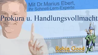 Prokura u. Handlungsvollmacht