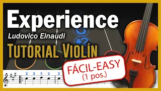 Experience (básico) | Ludovico Einaudi | Violín Play Along 🎻
