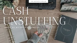Cash Unstuffing | $870 | How to Utilize Online Spending while Cash Stuffing