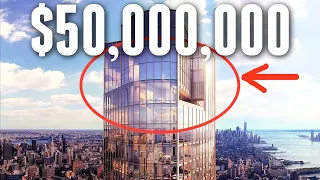 $50,000,000 Penthouse in Hudson Yards NYC #shorts #nyc