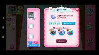 Candy Crush Saga Level (129) ⭐ No Booster