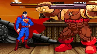 SUPERMAN vs JUGGERNAUT - Highest Level Awesome Fight!