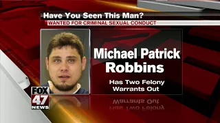 Man wanted for felony criminal sexual conduct in Lansing