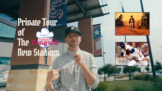 Join Me on a Private Tour of the Texas Rangers ballpark: including Nike & Nolan Ryan Trivia!