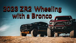 2023 zr2 hitting up the badlands offroad park#zr2 #chevy #chevycoloradozr2 #offroad #zr2 nation