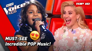 POPULAR POP Music in The Voice Kids! 🤩 | Top 10