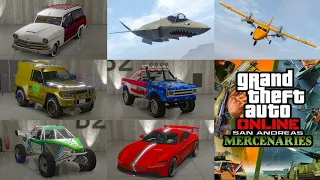 GTA 5 COMPRIAMO E MODIFICHIAMO TUTTI I VEICOLI DEL NUOVO DLC MERCENARIES !!!