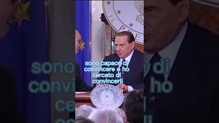 Silvio Berlusconi parla dei suoi figli in una conferenza stampa da premier @AgenziaVista #libero