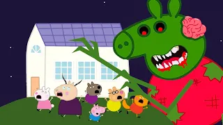 Zombie Apocalypse, Zombies Appear At Peppa School🧟‍♀️ | Peppa Pig Funny Animation