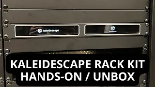 KALEIDESCAPE STRATO & TERRA RACK MOUNT KIT OVERVIEW | Hands-On & Unboxing 4K UHD HDR Digital Movies