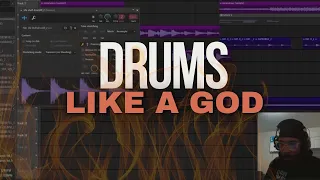 HOW TO ADD DRUMS TO A SAMPLE LIKE A GOD