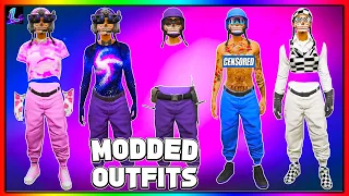 *NEW WORKAROUND* GTA 5 ONLINE HOW TO GET MULTIPLE FEMALE MODDED OUTFITS!  (GTA 5 Clothing Glitches)