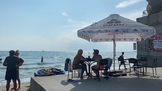 ✔️Коблево Видео: Пляж, последний день июля. Обзор 31 июля 2020