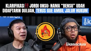 EKSKLUSIF‼️ JORDI ONSU: RUBEN ONSU DIFITNAH AMBIL RESEP & MENCURI. "PAK K" DENGERIN INI YA😡