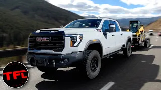 2024 GMC Sierra HD AT4X AEV Takes on the Ike Gauntlet: The World's Toughest Towing Test!