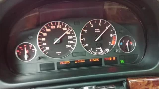 bmw e39 520i m54b22 170PS beschleunigung acceleration 60-200 kmh