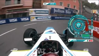 Formula E, Monaco 2014/15 (FP) Jarno Trulli OnBoard