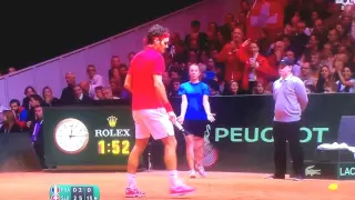 Roger Federer vs Pablo Cuevas Turkey - Istanbul Open 2015[ Full highlight]