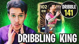 DRIBBLING CHALLENGE WITH 102 OVR TOTS MESSI IN FC MOBILE