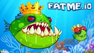 EAT ME #2 Took the TOP 1 fishing Android game EATME.IO similar to CLISERIO Videos for kids