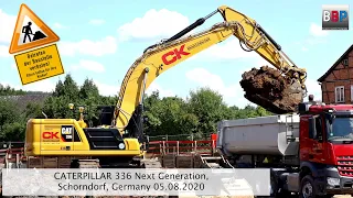 CATERPILLAR 336 Next Generation, Schorndorf, Germany, 05.08.2020.