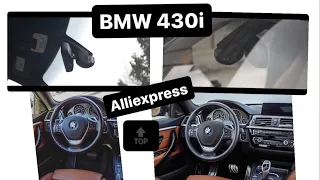 Alliexpress для Bmw 430i F36. Накладки на педалі, та відео регестратор в кришці дзеркала.