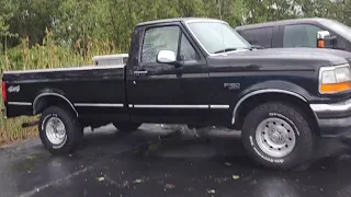 1995 Ford F150 18yrs In a Barn 71k 5.8 4x4 - Paid $6,200, I get a little emotional in this one U.S.A