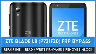 ZTE Blade L8 (P731F20) FRP Bypass | Network Unlock | IMEI Repair | Fahad Ahmad