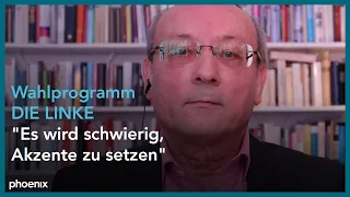 Prof. Emanuel Richter zum Wahlprogramm der Partei DIE LINKE am 12.04.21