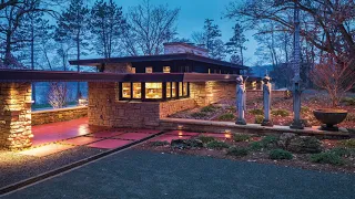 Frank Lloyd Wright, building the Lovness studio, 1956