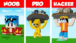 Minecraft: TIMBA Vs MIKECRACK Vs TROLLINO 😱😂 RETO de la ESTATUA CASA en BUILD BATTLE en MINECRAFT