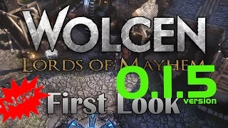 Wolcen Lords of Mayhem. Alpha 0.1.5. Первое впечатление.