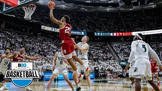 Indiana at Michigan State | Highlights | Big Ten Men's Basketball  | Feb. 21, 2023