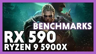 AMD RX 590 Benchmark Tested on 8 Games 1080p | 1440p | 4k