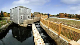 Building a Better Fish Ladder at the Historic Baxter Grist Mill