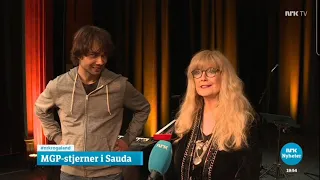 Alexander Rybak and Hanne Krogh on NRK Rogaland 19.05.2021