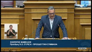 Δευτερολογία Σ. Φάμελλου στην Ολομέλεια στην προ ημερησίας συζήτηση για την Ακρίβεια_24.05.24