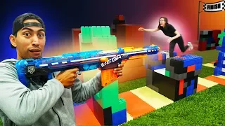 NERF Snipers vs Runners Challenge!