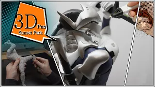 how to make Overwatch Genji  with 3d pen