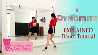 BTS - 'Dynamite' Dance Tutorial | Explanation & Mirrored