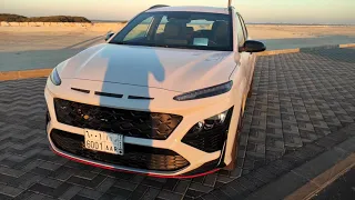 Hyundai Kona N-LINE 2022 Review + Sound + Acceleration