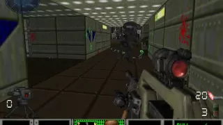 Let's play Doom 2 (ALIENS The Ultimate Doom Beta 8.0 pack) - Map 1 (Not bad for a human difficulty)
