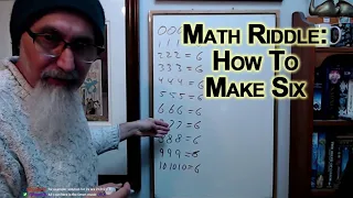 Math Puzzle: How To Make 6 by Adding Operations To Triple Digits From 0 to 10 [ASMR Riddle]