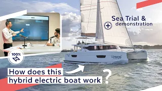 How does hybrid electric boat technology work? The future of 100% fossil fuel solutions?