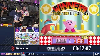 #ESASummer18 Speedruns - Kirby Super Star Ultra [100%] by Kinnin11