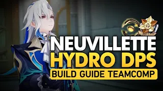 MAIN DPS HYDRO DRAGON SESUAI ESPEKTASI ! Guide Lengkap Neuvillette - Genshin Impact